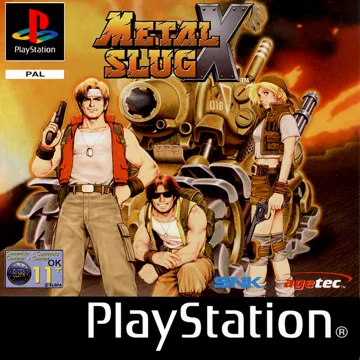 Metal Slug X (US) box cover front